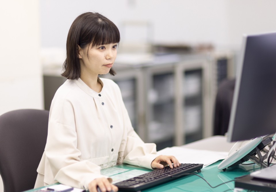 財務経理部 財務経理課  井戸川 美和子