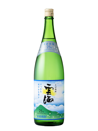 そば雲海｜そば焼酎｜焼酎・スピリッツ｜商品一覧｜商品を見る